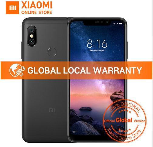 Original Xiaomi Redmi 6 Pro Mobile Phone 4GB 64GB RAM ROM Snapdragon 625 Octa Core 5.84