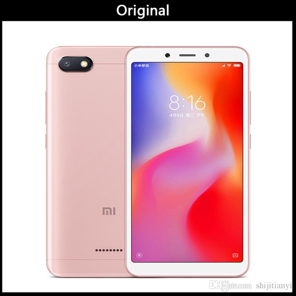 New Original Xiaomi Redmi 6 3GB 32GB Xiaomi phone Helio P22 Octa Core CPU 12MP+5MP Dual Cameras 5.45