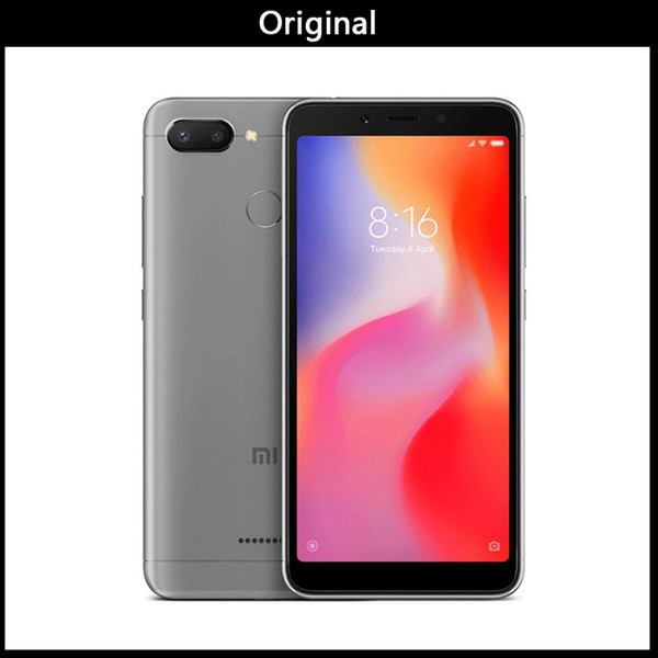 New Original Xiaomi Redmi 6 3GB 32GB Xiaomi phone Helio P22 Octa Core CPU 12MP+5MP Dual Cameras 5.45