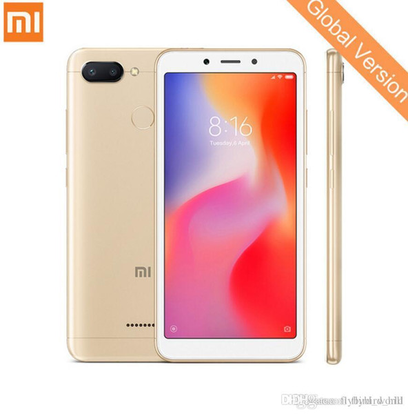 Global Version Xiaomi Redmi 6 3GB 64GB Cell phone P22 Octa Core Mobile Phone 5.45