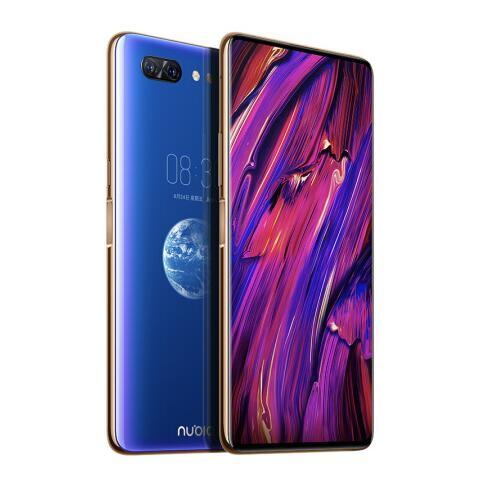 ZTE Nubia X Mobile Phone 8GB/128/256GB Snapdragon 845 Octa Core 6.26+5.1'' Dual Screen 16+24MP Camera 3800mAh Fingerprint Phone