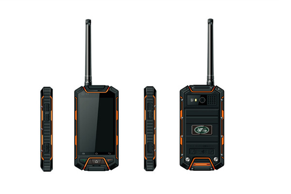 Original V6 IP68 rugged Waterproof Phone MTK6572 Android cellphones Walkie talkie PTT 2 way radio long range 3G GPS