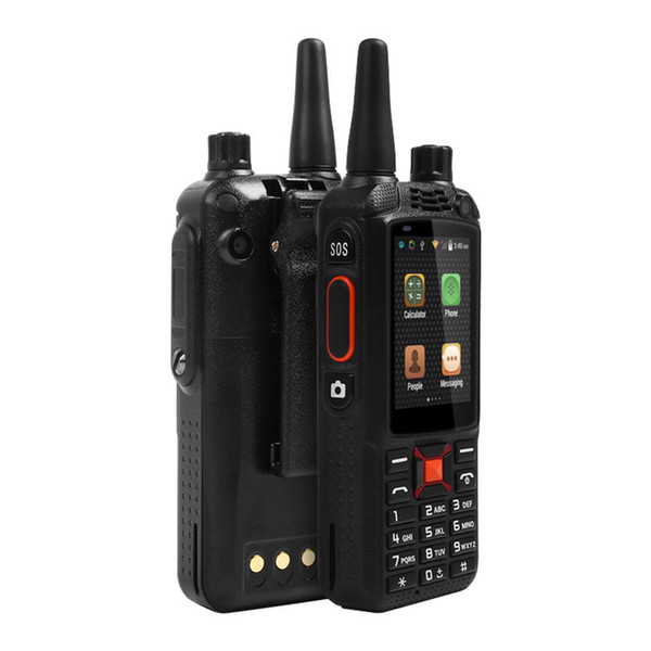 Original F22+/F22 Plus Android Smart outdoor Rugged Phone Walkie Talkie Zello PTT 3G Network intercom Radio Enhanced 3500mAh Battery DHL