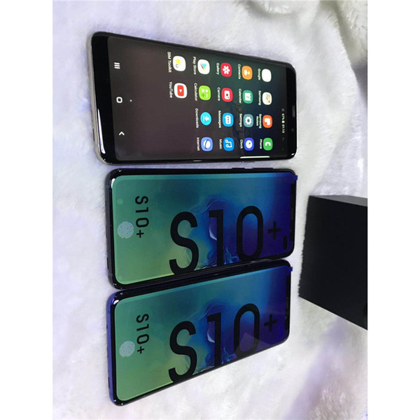 New Goophone S10 Plus S10+ 6.0 inch Quad Core MT6580P Android 9.0 3G Phone 1GB RAM 8GB ROM 1280 *720 HD 8MP Unlocked Smart Phone