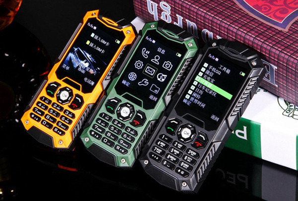 S6 keyboard IP68 Waterproof shockproof Telefon Celular 3000mAh Dual SIM mobile phone FM flashligh cep telefonu 2018 New Arrival