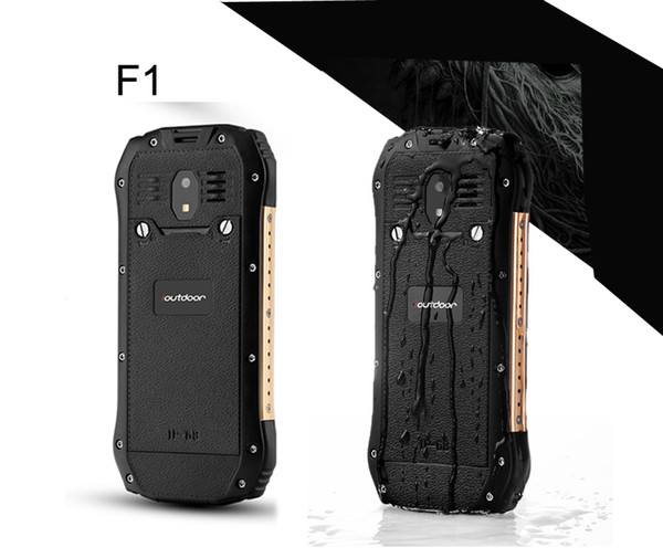 F1 Mobile phone ioutdoor F1 GSM Dual Sim CellPhons 2.4Inch 1700 IP68 Waterproof FM Unlocked Rugged Mobile Phone Russia