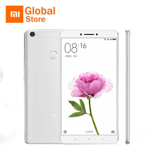 Original Xiaomi Mi Max Prime 6.44 Inch 4850mAh 4G LTE 32GB/64GB/128GB Snapdragon 650 Hexa Core 1920x1080P Fingerprint ID Vs Lenovo Vibe P2