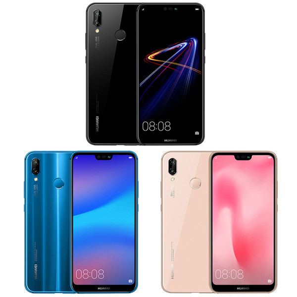 Original Huawei Nova 3e 4G LTE Mobile Phone 128GB/64GB ROM 4GB RAM Kirin 659 Octa Core Android 5.8