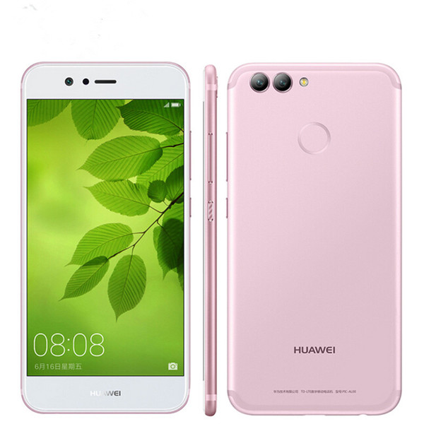 Original Huawei Nova 2 4G LTE Mobile Phone Kirin 659 Octa Core 4GB RAM 64GB ROM Android 7.0 5.0 inch 2.5D Glass 20MP Three Camera Cell Phone