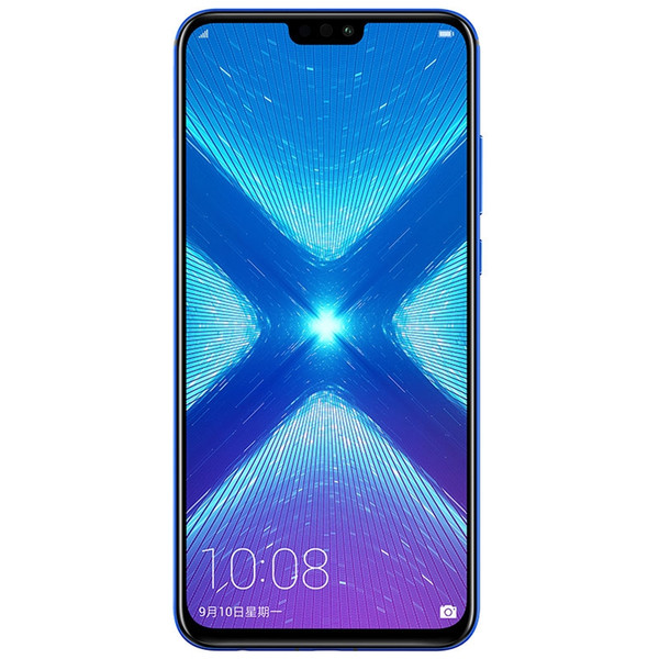 Original Huawei Honor 8X 4G LTE Cell Phone 6GB RAM 64GB ROM Kirin 710 Ocra Core 6.5 inch Full Screen 20MP Fingerprint ID Smart Mobile Phone