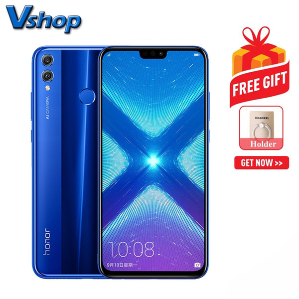 Huawei Honor 8X 6GB+128GB China Version Dual AI Back Cameras Fingerprint Identification 6.5 inch EMUI 8.2 (Android 8.1) Hisilicon Kirin