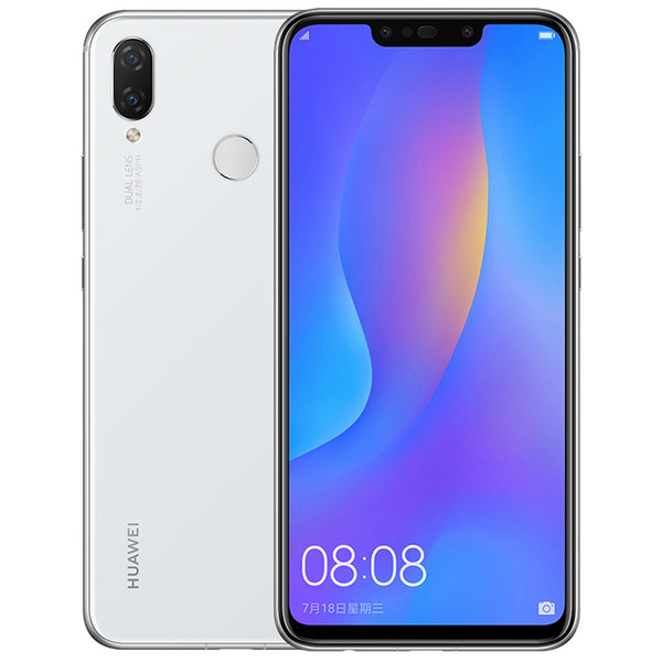 Original Huawei Nova 3i 4G LTE Cell Phone 6GB RAM 64GB 128GB ROM Kirin710 Octa Core Android 6.3 inch 24.0MP Face Fingerprint ID Mobile Phone