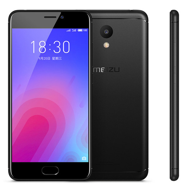 Original Meizu M6 Meilan 6 2GB RAM 16GB ROM 4G LTE Mobile Phone Android 5.2'' MT6750 Octa Core 13MP Face AE Fingerprint ID Smart Cell Phone