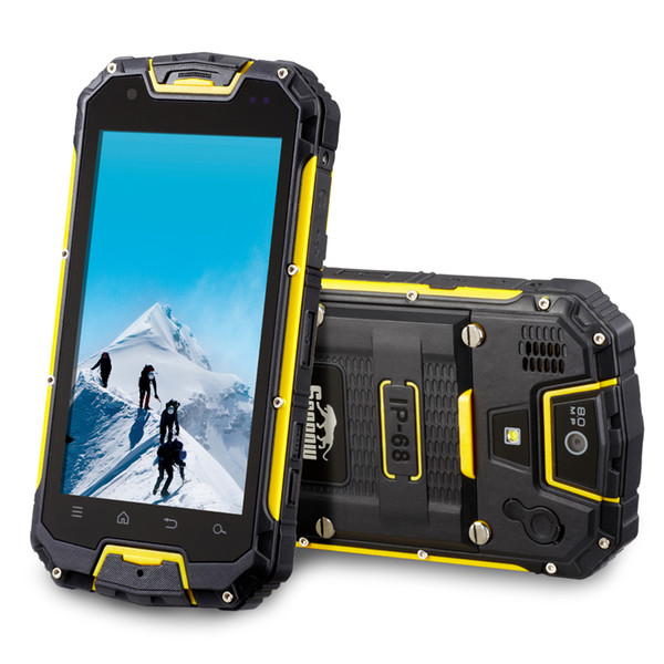 Snopow M5 IP68 Rugged Walkie Talkie Mobile Phone MTK6735 Quad Core 2GB RAM 16G ROM 4.5 inch QHD 4G LTE NFC OTG 13MP PTT