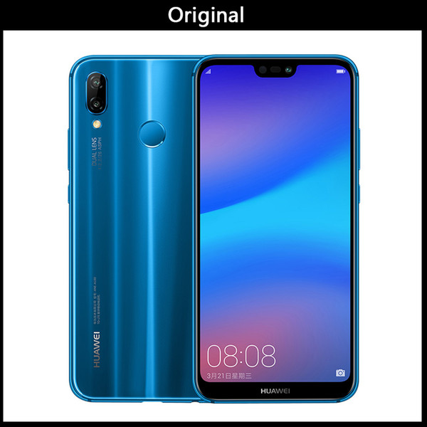 International Firmware Original HuaWei Nova 3e P20 Lite 4G LTE Cell Phone Android 8.0 5.85