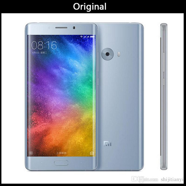 100% New Original Xiaomi Mi Note 2 64-Bit Quad Core 4G LTE Touch ID 22MP Camera RAM 6GB ROM 128GB 5.7 inch Curved Screen 1080P FHD