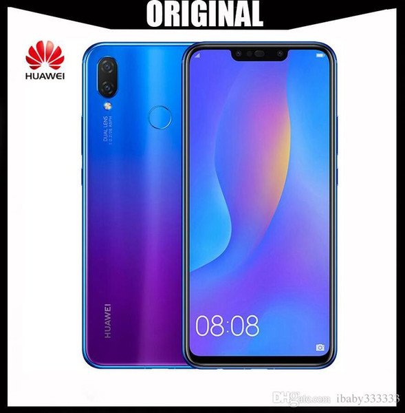 Original Huawei nova 3i nova3i Mobile Phone 4G/6G Ram 64G/128G ROM 6.3 inch Kirin710 Octa Core Android 8.1 Glass Phone Body Smartphone