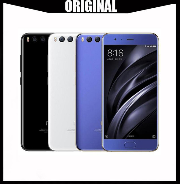 Wholesale Original Xiaomi Mi 6 Mi 6 128GB ROM 6GB RAM Snapdragon 835 Octa Core Cellphone 5.15'' NFC 1920x1080 Dual Cameras Android