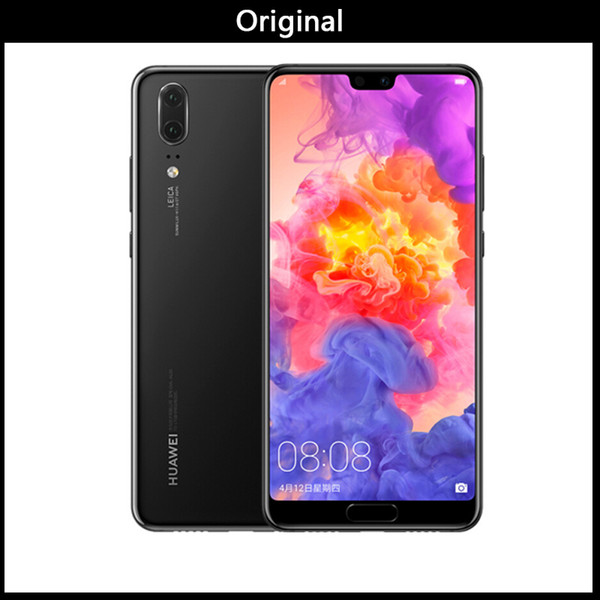 InStock Huawei P20 Smartphone Android 8.1 6G RAM 64G/128G ROM Kirin 970 Face ID 5.8'' Full View Screen Octa Core Mobile Ph