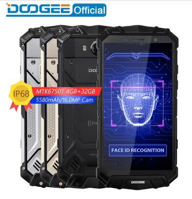 DOOGEE S60 lite IP68 Waterpoof Mobile phone 5580mAh 5.2