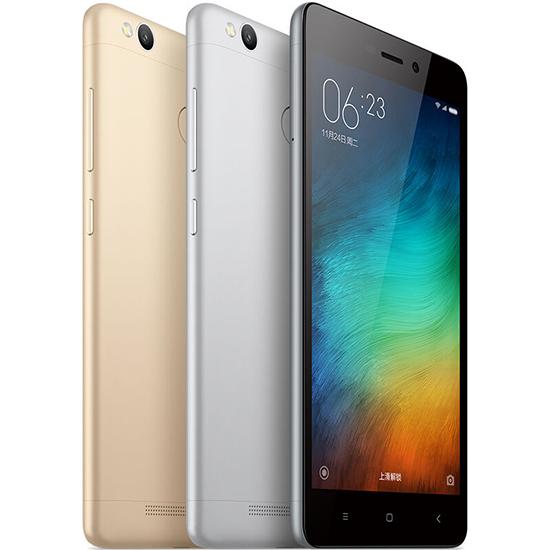 Octa core 4G network Ram 2GB Rom 16GB unlocked original xiaomi Redmi 3S smart phone inch 5 cell phone Android with WIFI GPS Bluetooth