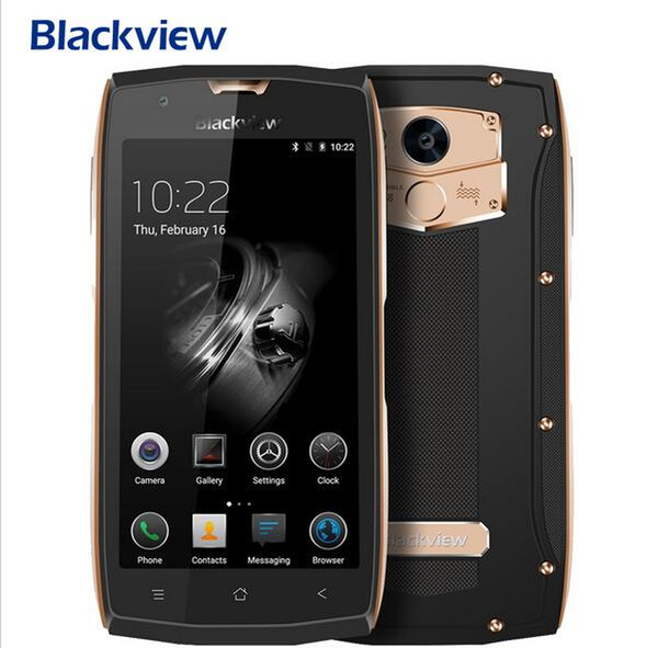 DHL Free Shipping Blackview BV7000 Pro IP68 Waterproof Android6.0 MT6750T Octa Core 4GB+64GB Mobile Phone 5.0