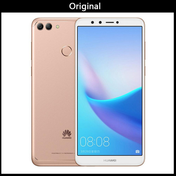 Original Huawei Enjoy 8 Plus 4G 128G Cellphone 5.93''Kirin 659 Android 8.0 Octa core 2160*1080P 4000mAh 4 Cameras Fingerprint ID G