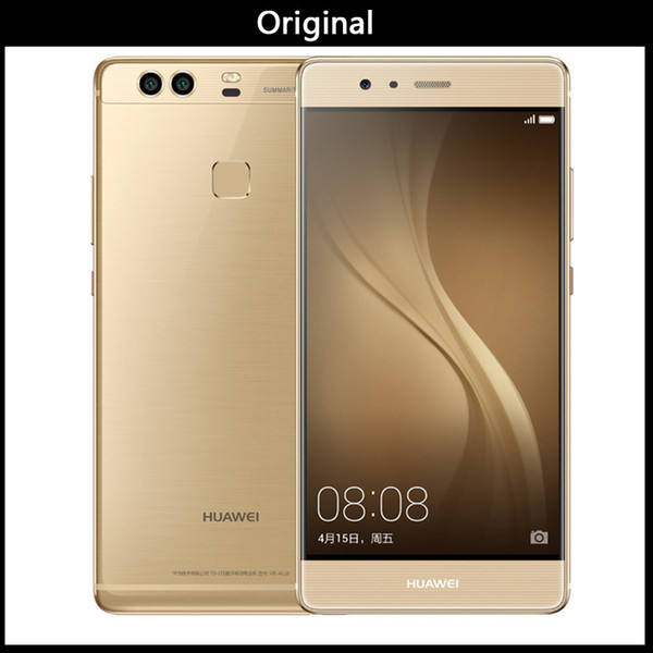 100% Original Huawei P9 3GB/4GB RAM 32GB/64G ROM Octa core Huawei Phone Kirin 955 5.2inch Dual SIM Cards 12.0MP VS Huawei P10