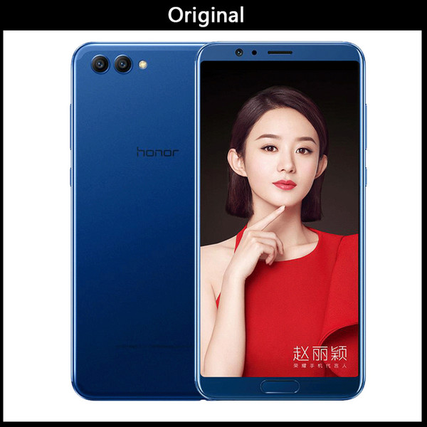 Wholesale Original Huawei Honor V10 Phone Octa Core 6G 64/128G 5.99inch 2160X1080P FingerPrint Dual Rear Camera Global firmware Andriod 8.0