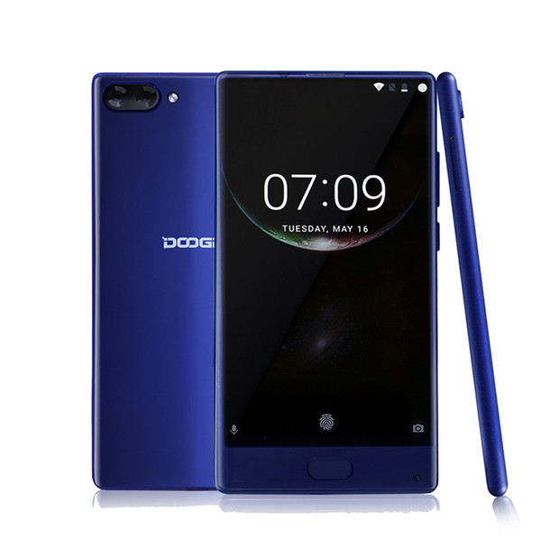 Doogee Mix 5.5 Inch HD Touch ID Mobile Phone Octa Core 4GB/6GB RAM+64GB ROM 8MP+16MP Dual Rear Cam Dual SIM Wifi GPS Smart Phone