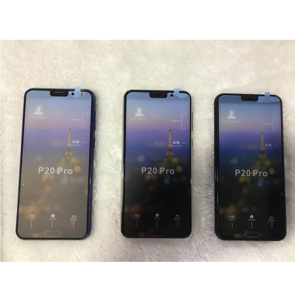 Goophone P20 Pro Smart Phone Quad Core 5.5 Inch Mobile Phone 1GB+4GB Show Fake 4GB RAM 128GB ROM Fake 4G Cell Phone