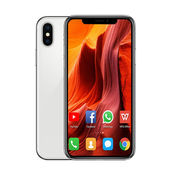 6.5inch Goophone XS MAX RAM 1G ROM 16G with face ID wirelss charging WIFI GPS bluetooth 4.0 unlocked 3G WCDMA phone