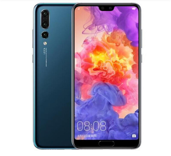 Full screen Curved screen P20 Pro 3 cameras Android 8 P20pro 1GB 4GB Show fake 4GB RAM 128GB ROM Fake 4G LTE Unlocked Cell Phone DHL Free