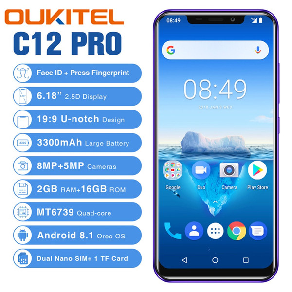 OUKITEL C12 Pro 6.18