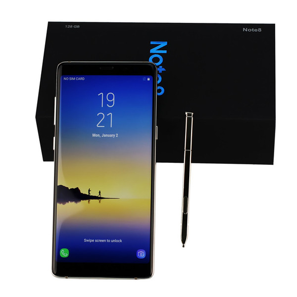 2017 Goophone note 8 6.3inch MTK6580 Quad Core 1G 8GB Note 8 Show 4G 64GB rom show 4g lte GPS Smartphone DHL free