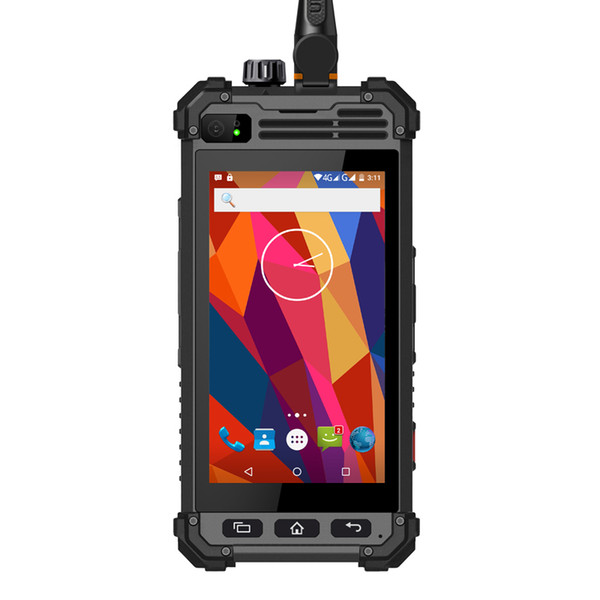 Original Runbo M1 smartphone Magnetic Connector Andriod 5.1 Waterproof IP67 Rugged LTE Phone 3.2 Watts Output & Analog Two Way Radio NFC