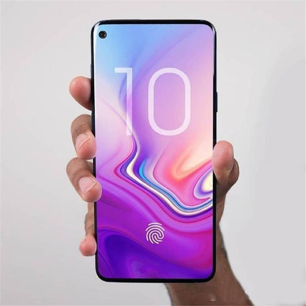 6.3inch Goophone S10 Iris Fingerprint Unlock MT6580T 3G 1900 show Fake 4G LTE 64GB smart phone with Fingerprint