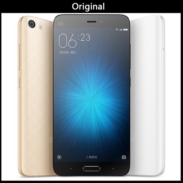 Original Xiaomi Mi5 Mi 5 4G LTE Mobile Phone 32GB/64GB ROM 3GB RAM Snapdragon 820 Quad Core 5.15