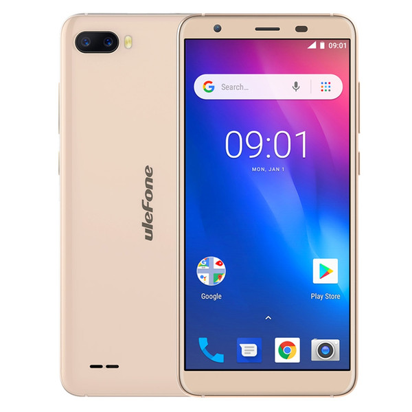 Ulefone S1,1GB+8GB, Dual Back Cameras,Face Identification,5.5 inch Android 8.1 MTK6580 Quad-core 64-bit up to 1.3GHz,Network: 3G,Dual SIM