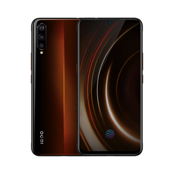 Original VIVO IQOO 12GB RAM 256GB ROM 4G LTE Mobile Phone Snapdragon 855 Octa Core Android 6.41inch AMOLED 13.0MP Fingerprint ID Cell Phone