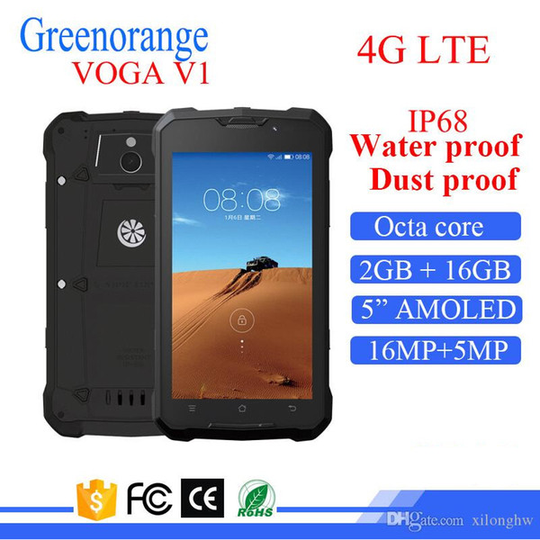 Dual Sim Shockproof Dustproof Cell Mobile Android smart Rugged 4G LTE Cellphone Water Proof IP68 Smartphone Waterproof Phone