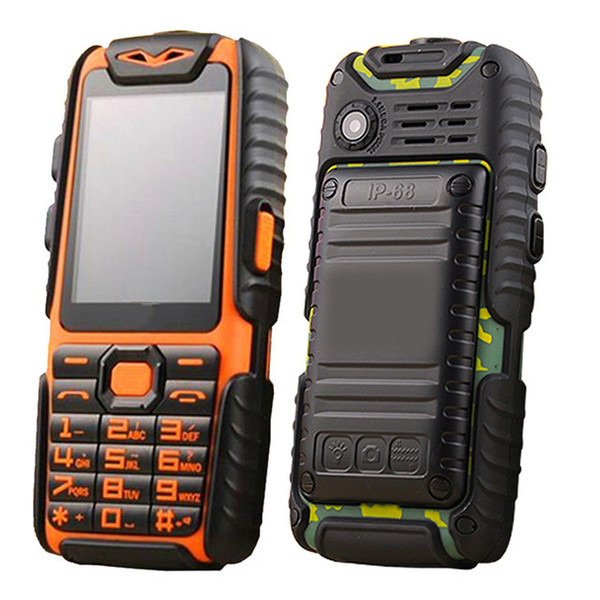 Guophone A6 Mobile Phone Daily Dustproof 9800mAh Dual Sim 2.4