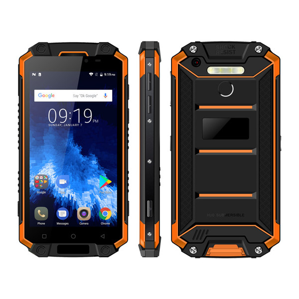 POPTEL P9000 Max 5.5 Inch 4GB RAM 64GB ROM IP68 Waterproof Cell Phone NFC 9000mAh Battery Fingerprint Android 7.0 Rugged Smartphone