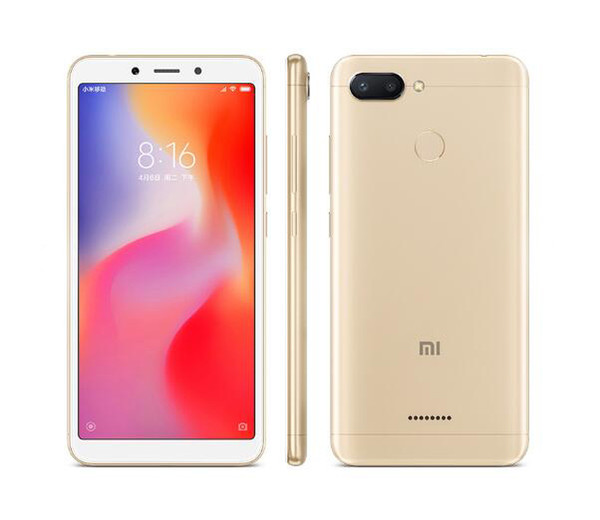 Original Xiaomi Redmi 6 3GB RAM 32GB ROM Mobile Phone Octa Core MIUI9 5.45