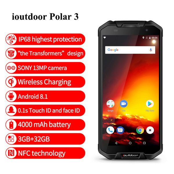 ioutdoor Polar3 Waterproof IP68 4G Smartphone 5.5