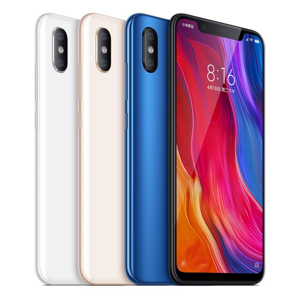 Original Xiaomi Mi 8 8GB 128GB Snapdragon 845 6.21'' AMOLED Display Mobile Phone In-screen Fingerprint 20MP Camera NFC