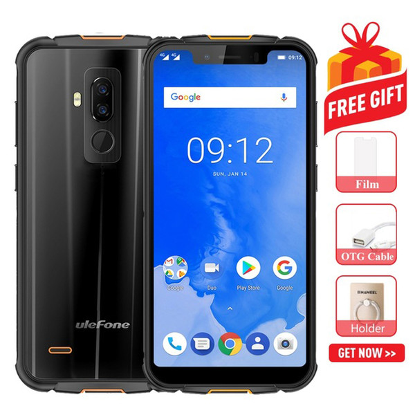 Ulefone Armor 2 Triple Proofing Phone 6GB+64GB IP68 Waterproof Dustproof Shockproof Fingerprint Identification 5.0 inch Sharp Android