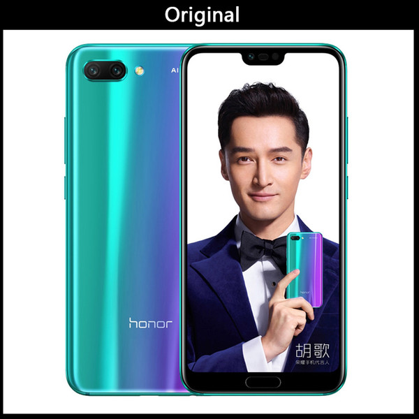 new Original Huawei Honor 10 Android 8.0 4G LTE Smartphone 3D Curved Glass Kirin 970 AI Processor 5.8 Inch 24MP Camera