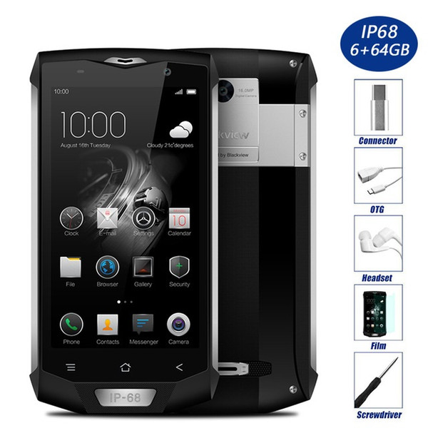 DHL Free Shipping Blackview BV8000 Pro IP68 Waterproof Mobile Phone 5.0