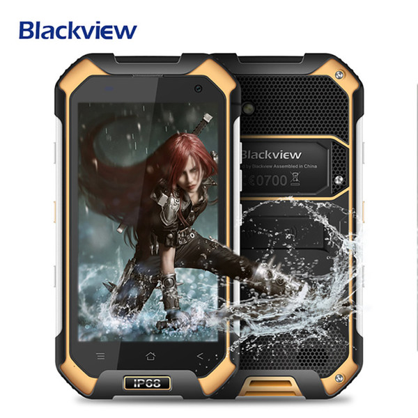 Blackview BV6000S 4G LTE IP68 4.7'' HD MT6735 Quad Core Android 6.0 Mobile Cell Phone 2GB RAM 16GB ROM Waterproof Smartphone